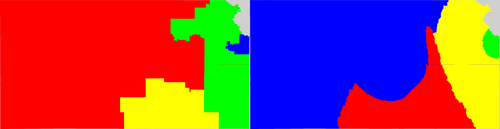 Kansas congressional district map, current and my way